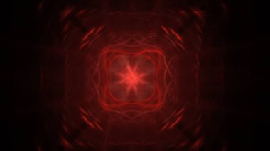 Fantezi kaotik renkli fraktal desen. Soyut Fraktal şekiller. 3D render resimde arka plan veya duvar kağıdı.