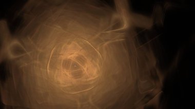 Fantezi kaotik renkli fraktal desen. Soyut Fraktal şekiller. 3D render resimde arka plan veya duvar kağıdı.