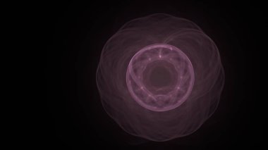 Fantezi kaotik renkli fraktal desen. Soyut Fraktal şekiller. 3D render resimde arka plan veya duvar kağıdı.