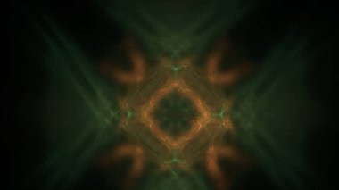 Fantezi kaotik renkli fraktal desen. Soyut Fraktal şekiller. 3D render resimde arka plan veya duvar kağıdı.