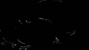 Fantezi kaotik renkli fraktal desen. Soyut Fraktal şekiller. 3D render resimde arka plan veya duvar kağıdı.