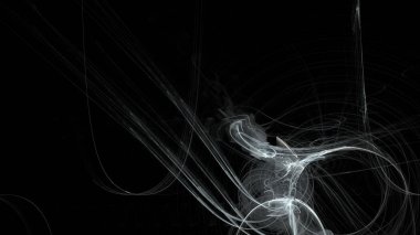 Fantezi kaotik renkli fraktal desen. Soyut Fraktal şekiller. 3D render resimde arka plan veya duvar kağıdı.