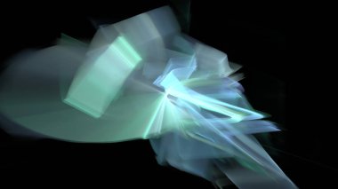 Fantezi kaotik renkli fraktal desen. Soyut Fraktal şekiller. 3D render resimde arka plan veya duvar kağıdı.