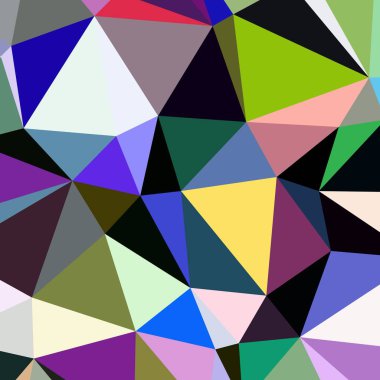 Arka plan çok renkli geometrik poligonal.