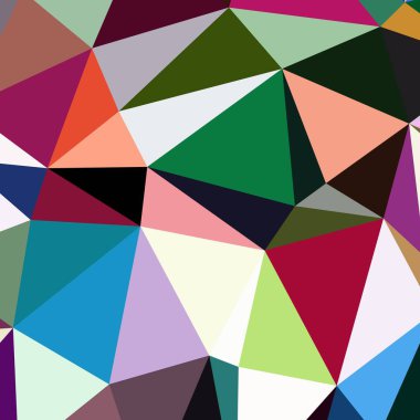 Arka plan çok renkli geometrik poligonal.