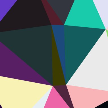 Arka plan çok renkli geometrik poligonal.