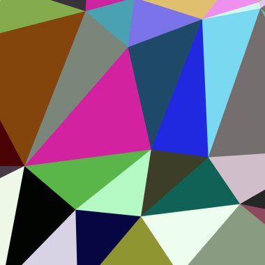 Arka plan çok renkli geometrik poligonal.