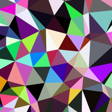 Arka plan çok renkli geometrik poligonal.