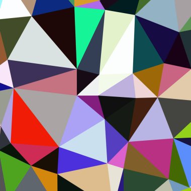 Arka plan çok renkli geometrik poligonal.