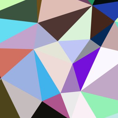 Arka plan çok renkli geometrik poligonal.