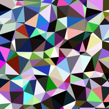 Arka plan çok renkli geometrik poligonal.