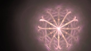 Fantezi kaotik renkli fraktal desen. Soyut Fraktal şekiller. 3D render resimde arka plan veya duvar kağıdı.