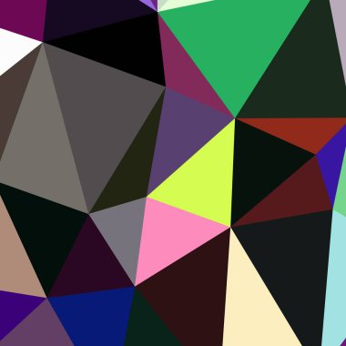 Arka plan çok renkli geometrik poligonal.