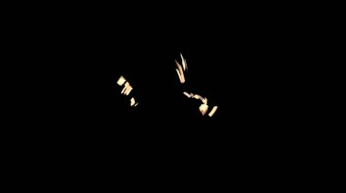 Fantezi kaotik renkli fraktal desen. Soyut Fraktal şekiller. 3D render resimde arka plan veya duvar kağıdı.