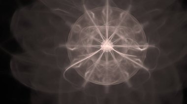 Fantezi kaotik renkli fraktal desen. Soyut Fraktal şekiller. 3D render resimde arka plan veya duvar kağıdı.