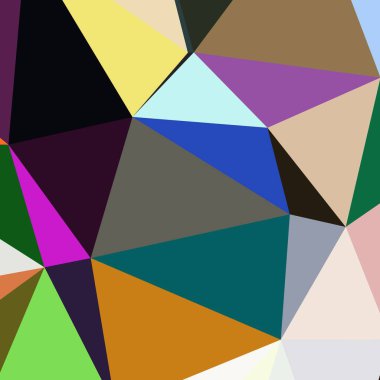 Arka plan çok renkli geometrik poligonal.