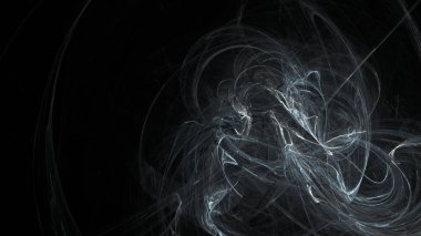 Fantezi kaotik renkli fraktal desen. Soyut Fraktal şekiller. 3D render resimde arka plan veya duvar kağıdı.