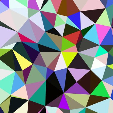 Arka plan çok renkli geometrik poligonal.