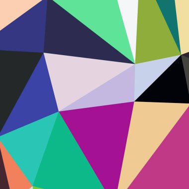 Arka plan çok renkli geometrik poligonal.