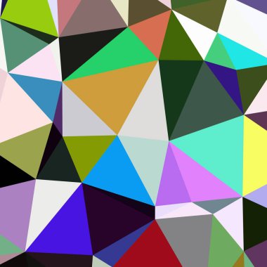 Arka plan çok renkli geometrik poligonal.