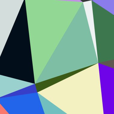 Arka plan çok renkli geometrik poligonal.