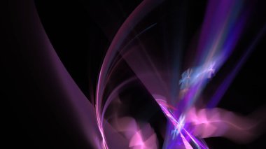 Fantezi kaotik renkli fraktal desen. Soyut Fraktal şekiller. 3D render resimde arka plan veya duvar kağıdı.