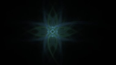 Fantezi kaotik renkli fraktal desen. Soyut Fraktal şekiller. 3D render resimde arka plan veya duvar kağıdı.