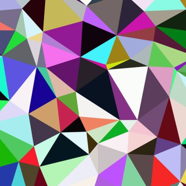 Arka plan çok renkli geometrik poligonal.