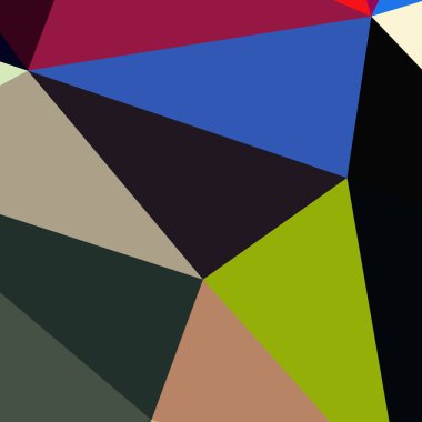 Arka plan çok renkli geometrik poligonal.