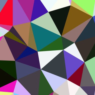 Arka plan çok renkli geometrik poligonal.