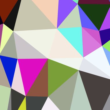 Arka plan çok renkli geometrik poligonal.