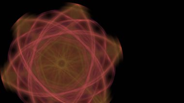 Fantezi kaotik renkli fraktal desen. Soyut Fraktal şekiller. 3D render resimde arka plan veya duvar kağıdı.