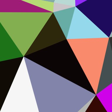 Arka plan çok renkli geometrik poligonal.