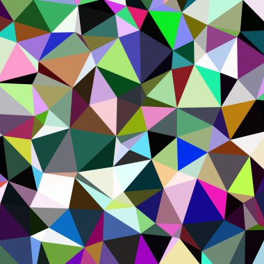 Arka plan çok renkli geometrik poligonal.