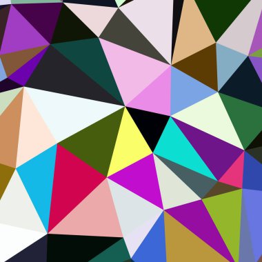 Arka plan çok renkli geometrik poligonal.