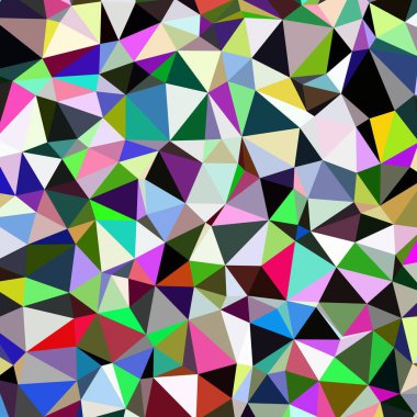 Arka plan çok renkli geometrik poligonal.