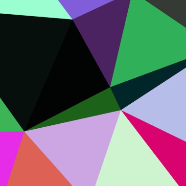 Arka plan çok renkli geometrik poligonal.