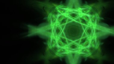 Fantezi kaotik renkli fraktal desen. Soyut Fraktal şekiller. 3D render resimde arka plan veya duvar kağıdı.