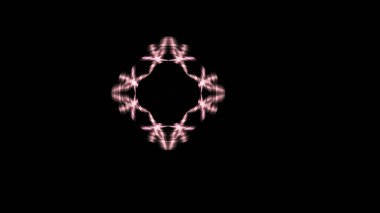 Fantezi kaotik renkli fraktal desen. Soyut Fraktal şekiller. 3D render resimde arka plan veya duvar kağıdı.