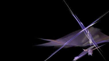 Fantezi kaotik renkli fraktal desen. Soyut Fraktal şekiller. 3D render resimde arka plan veya duvar kağıdı.