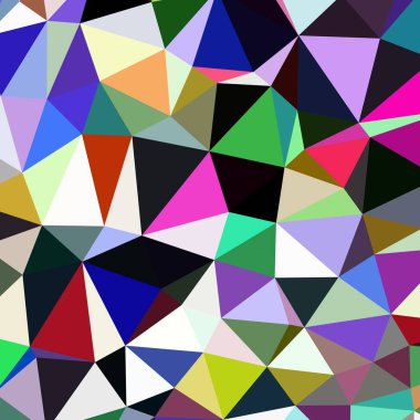 Arka plan çok renkli geometrik poligonal.