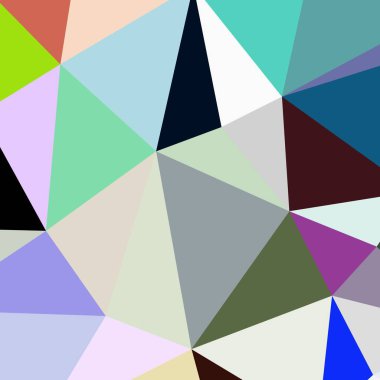 Arka plan çok renkli geometrik poligonal.