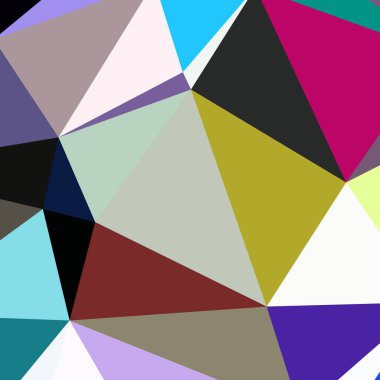 Arka plan çok renkli geometrik poligonal.