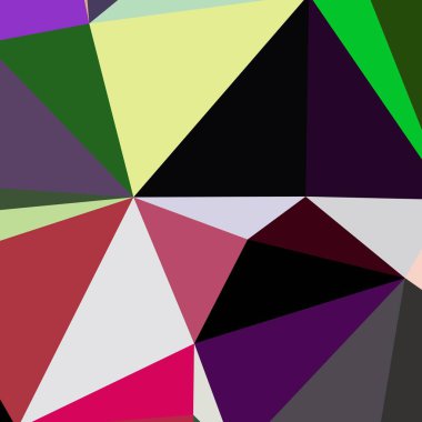 Arka plan çok renkli geometrik poligonal.