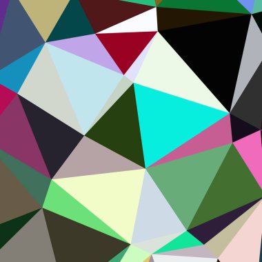 Arka plan çok renkli geometrik poligonal.