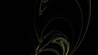 Fantezi kaotik renkli fraktal desen. Soyut Fraktal şekiller. 3D render resimde arka plan veya duvar kağıdı.