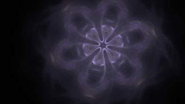 Fantezi kaotik renkli fraktal desen. Soyut Fraktal şekiller. 3D render resimde arka plan veya duvar kağıdı.