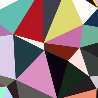 Arka plan çok renkli geometrik poligonal.