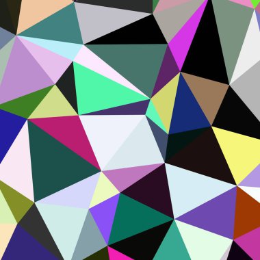 Arka plan çok renkli geometrik poligonal.