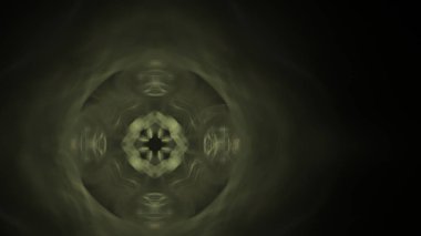 Fantezi kaotik renkli fraktal desen. Soyut Fraktal şekiller. 3D render resimde arka plan veya duvar kağıdı.